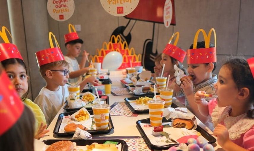 McDonald’s Türkiye’den ailelere zaman kazandıran doğum günü paketleri