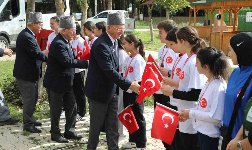 Geleceğe ilham veren buluşma: Kavak'ta gaziler ve genç sporcular bir araya geldi