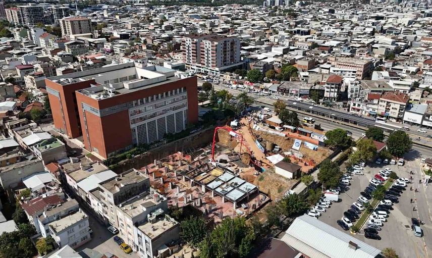 Yıldırım'a 2 milyarlık vizyon: Duaçınarı kültür ve yaşam merkezi temeli atıldı