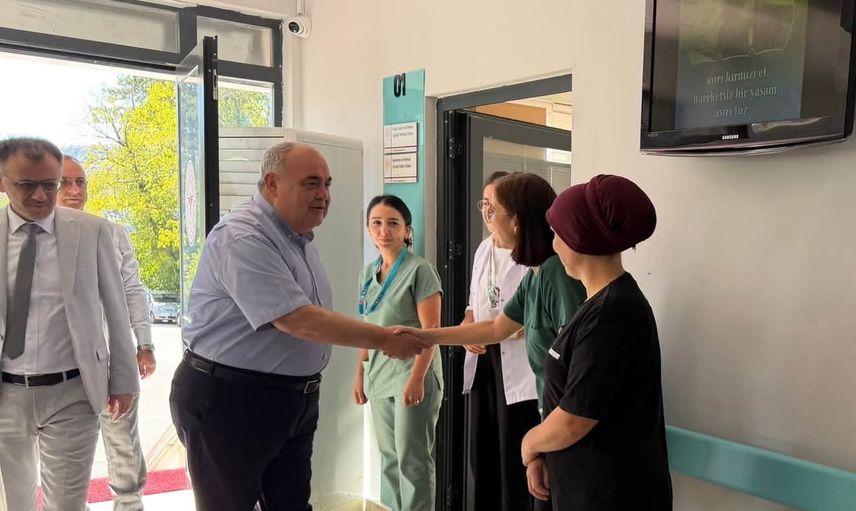 Sağlık hizmetlerinde yeni dönemin başladığı binada milletvekili incelemesi