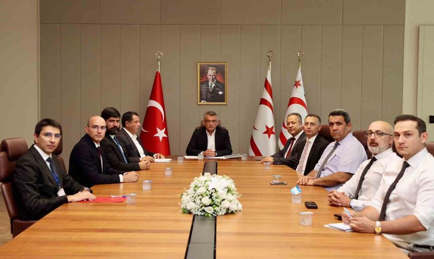 Erhürman, Girne faciasının teknik incelemesi için Türkiye heyetini kabul etti