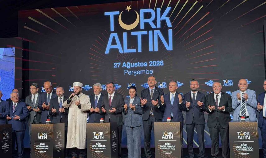 Mollakara altın madeni 5 yılda 17 tona yakın üretimle cari dengeye 2,5 milyar dolar katkı sağlayacak