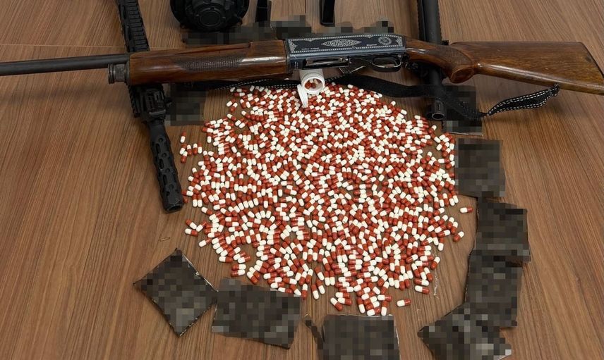 Malatya'da sokak satıcılarına operasyon: 817 hap ve 3 ruhsatsız tüfekle 3 kişi tutuklandı