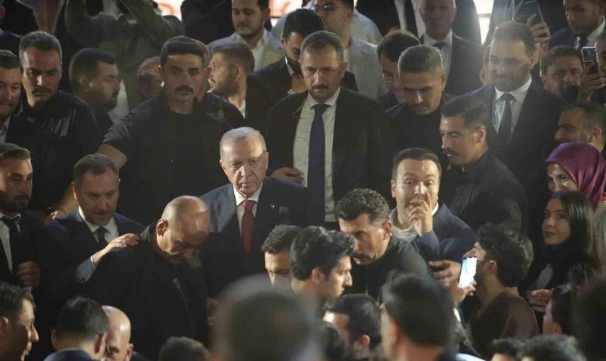 Samsun'da açılışta cumhurbaşkanı Erdoğan'a yoğun sevgi gösterisi