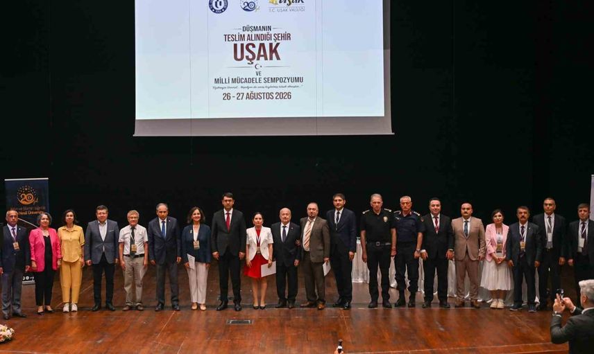 Uşak, milli mücadeledeki rolünü bilimsel platformda tartıştı