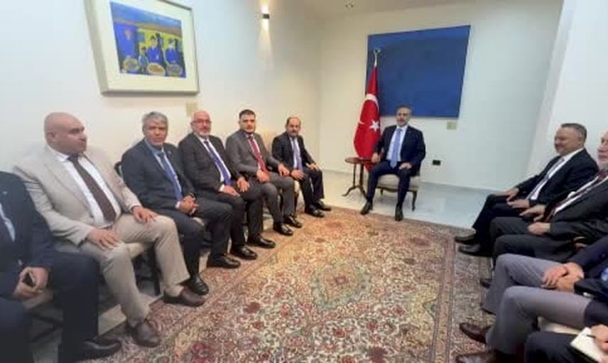 Fidan Suriye'de Mustafa ile temas gerçekleştirdi