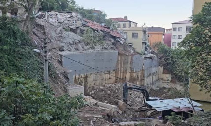 Zonguldak'ta çöken binayla ilgili üç şüpheli için gözaltı kararı