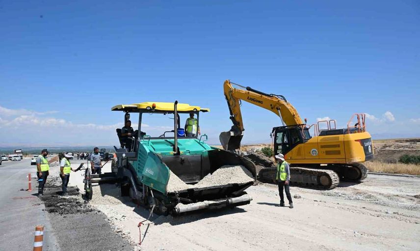Malatya'da ulaşım altyapısında yeni dönem: Yaka bağlantı yolu 15-20 günde tamamlanacak