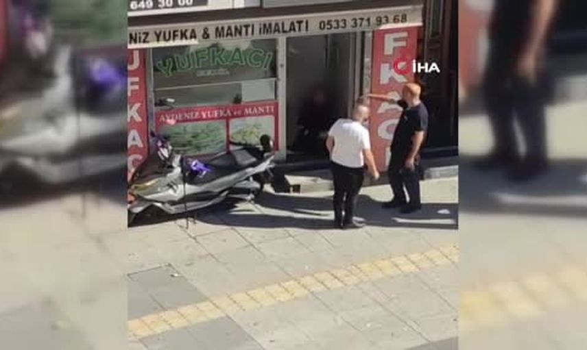 Gaziosmanpaşa'da takip sonrası vurulan Şerife Gezer'in olay anı kamerada