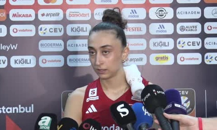 Elif Şahin: 3-1'lik galibiyetten memnun