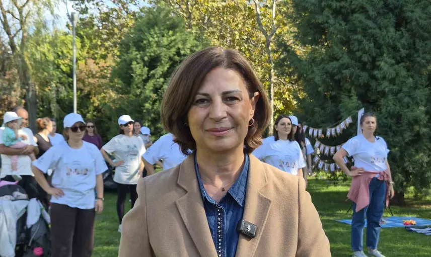 Eskişehir kentpark'ta annelerin ve bebeklerin açık hava buluşması