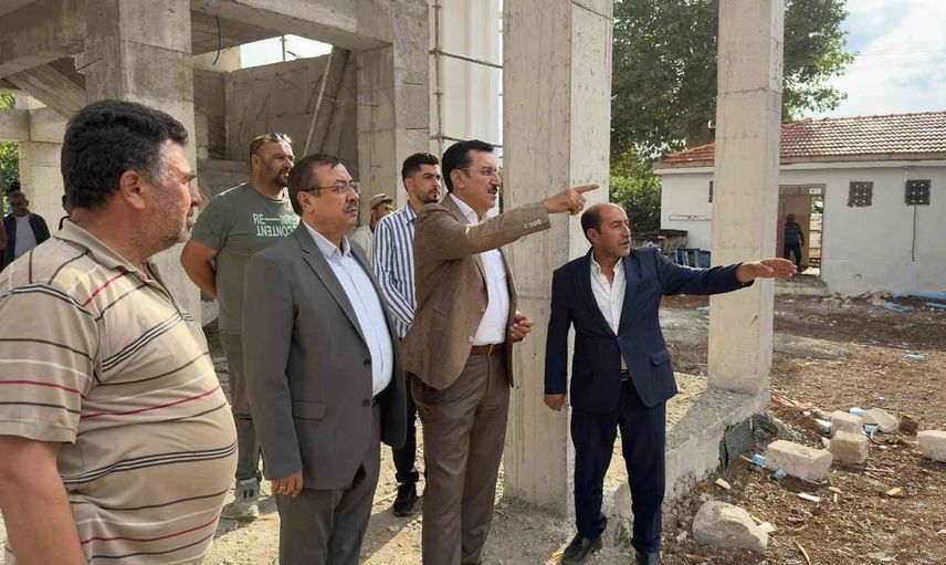 Tüfenkci Erkenek mahallesinde projeleri yerinde inceledi