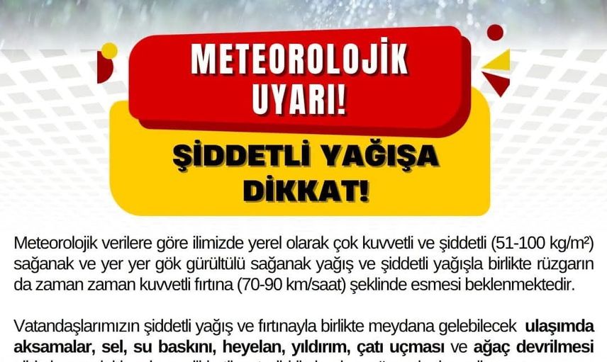 Bartın'da gece başlayan sağanak ve rüzgar günlük yaşamı aksattı