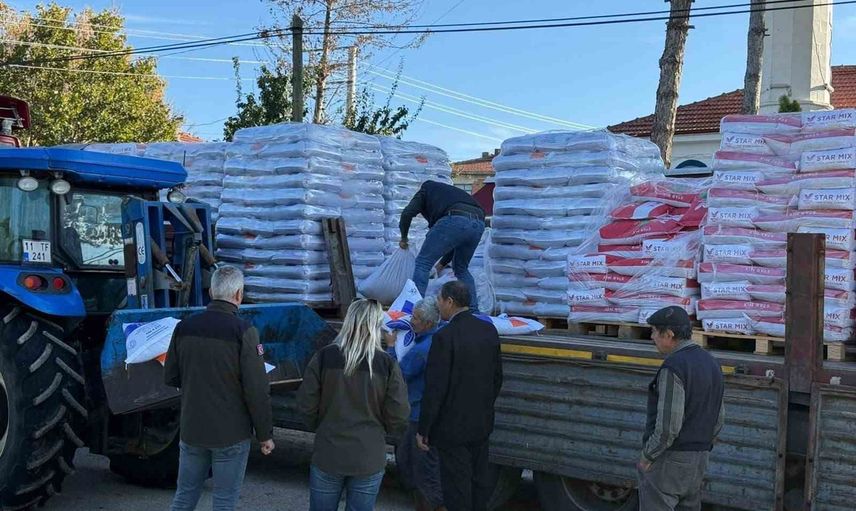 Söğüt’te yem bitkisi üretimini hedefleyen 22 bin 500 kilo tohum desteği