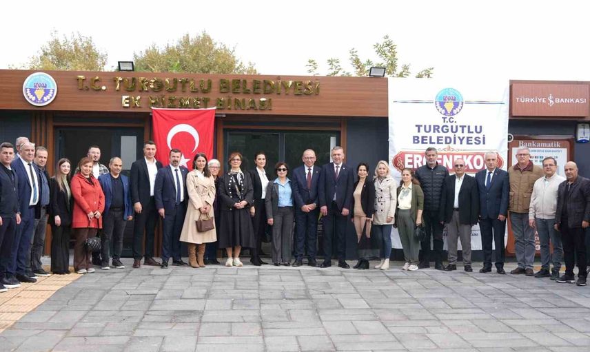 Turgutlu'da iş ve işlemler mahalleye indi: Ergenekon'a yeni ek hizmet binası
