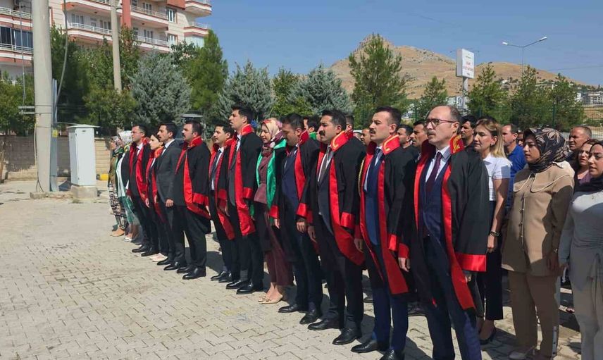 Yeni adli yıl Ergani'de törenle başladı