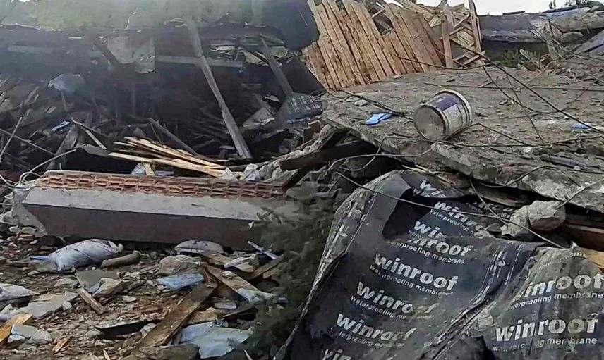 Kütahya Emet'te kazan dairesi çöktü: patlamada can kaybı yok
