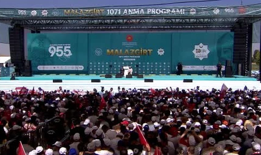 Malazgirt anmasında Erdoğan: vatan için bükülmez bilek ve çelikten yürek