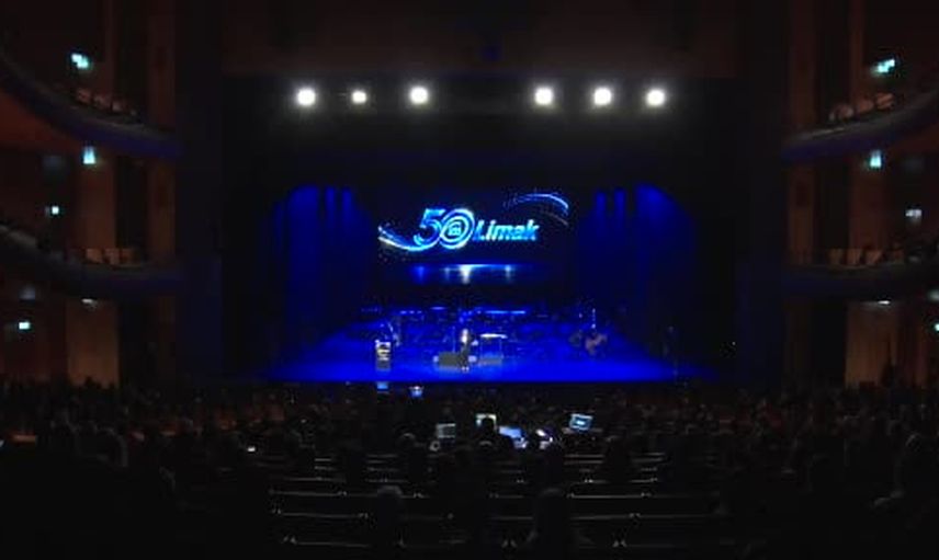 Limak yarım asırlık mirasını müzik ve teknolojiyle kutladı