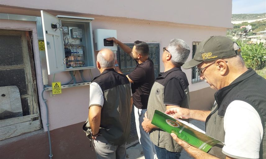 Köylerin çatısına güneş: 8 köyde 89 haneye 14 milyon 240 bin liralık destek