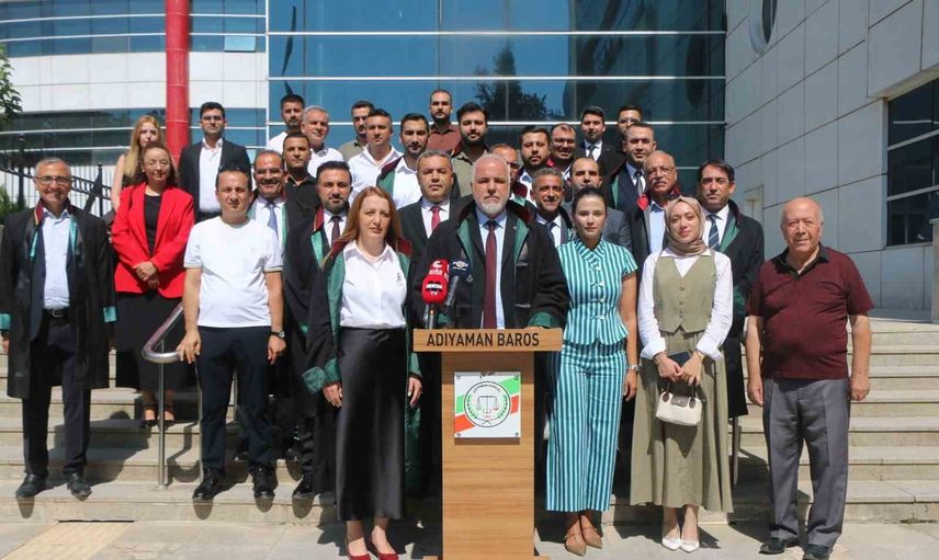Adıyaman barosu başkanından adliye yılının önceliği: güveni yeniden kurmak