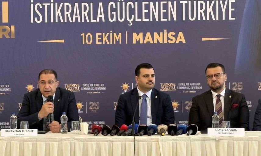 İnan Manisa ziyaretinde muhalefete uyarı: dedikodularla siyaset zarar verir
