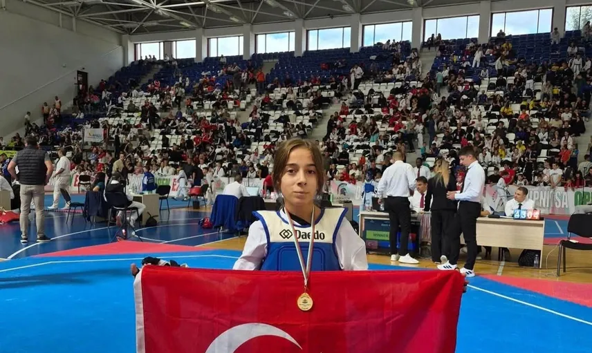 Bilecik’in gururu Zeynep Acar Dupnıtsa Open’da altın madalya kazandı