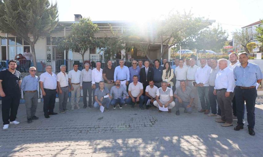 Yuntdağı'nda muhtarlarla çözüm odaklı saha toplantısı