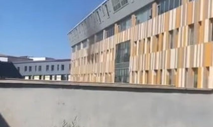 Klimadan yayılan duman Van Eğitim ve Araştırma Hastanesi'nde kısa süreli tahliyeye neden oldu