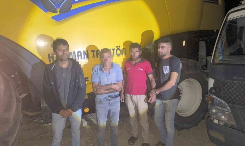 Sorgun'da biçerdöver düzeniyle yaklaşık 9 ton buğday çalındığı iddiası: dört gözaltı