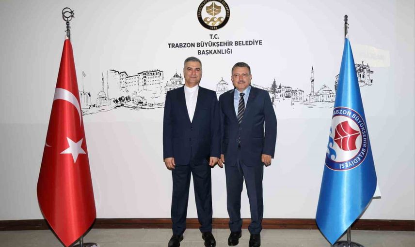 İran'ın Trabzon başkonsolosu göreve başladı: liman, kardeş şehir ve kültürel iş birliği öne çıktı