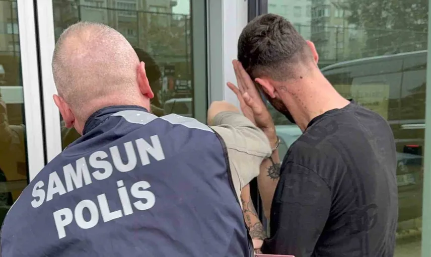 Samsun'da gizli takip sonucu uyuşturucu ticareti zanlısı tutuklandı