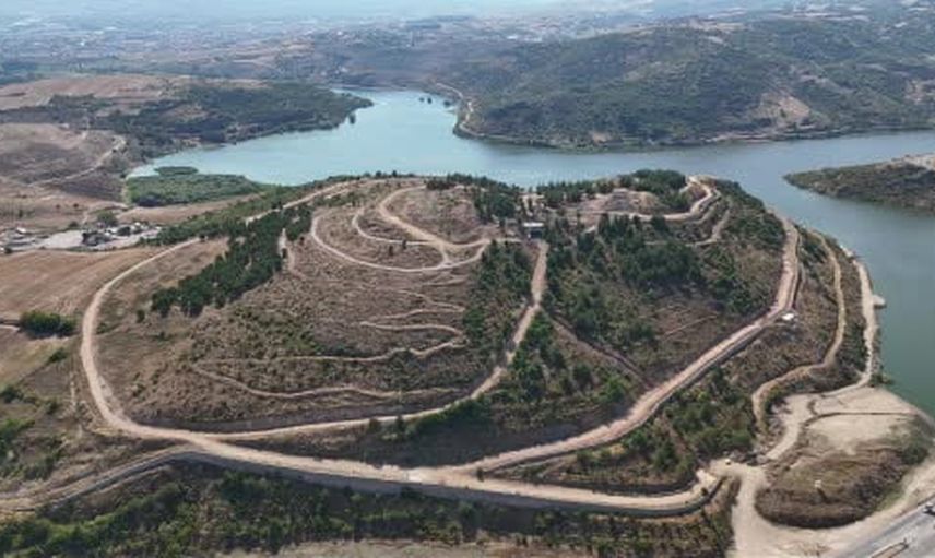 Kuzey kapısı yeşile dönüyor: İnegöl millet bahçesinde üst yapılar başladı