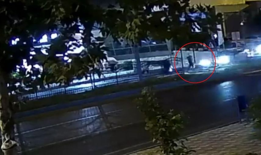 saniye saniye kaydedildi: Fatih Mahallesi'nde yaya geçidinde çarpma