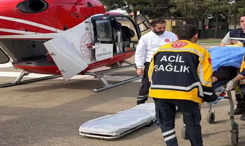 Şırnak'ta dakikalar belirledi: helikopter ve ambulans uçak hayat kurtarmak için havalandı