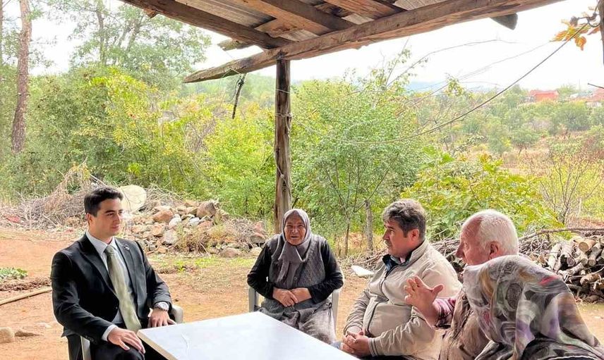 Beyağaç’ta kapı kapı dinleme: kaymakam Servet Haydari talepleri yerinde not etti