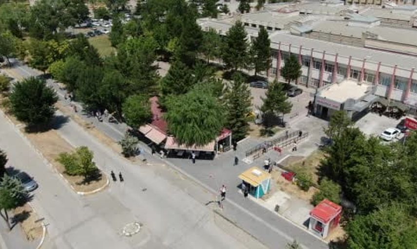 Salkım söğüdüyle içinden büyüyen kafe semtin simgesi oldu