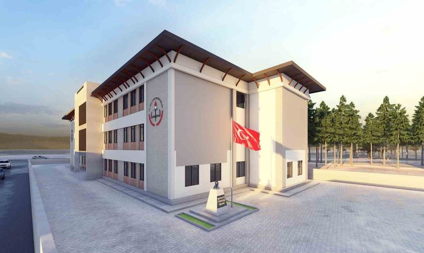 Melikgazi’nin eğitim vizyonu Alparslan’da 16 sınıflı okulla hayat buluyor
