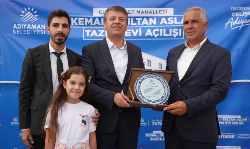Cumhuriyet mahallesine dayanışma merkezi: Kemal-Sultan Aslan taziye evi açıldı
