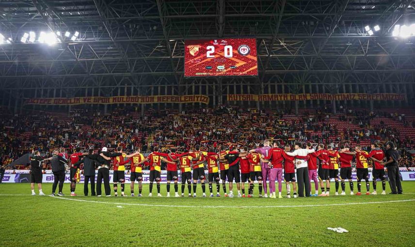 Göztepe çıkışını sürdürüyor