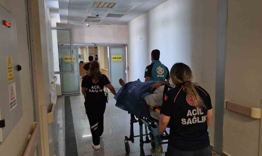 İncir dalından düşüş: Turan D. hastaneye sevk edildi
