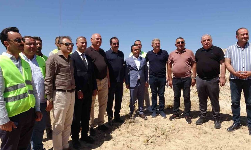 van’da besi osb’nin birinci etabında altyapı çalışmaları başladı