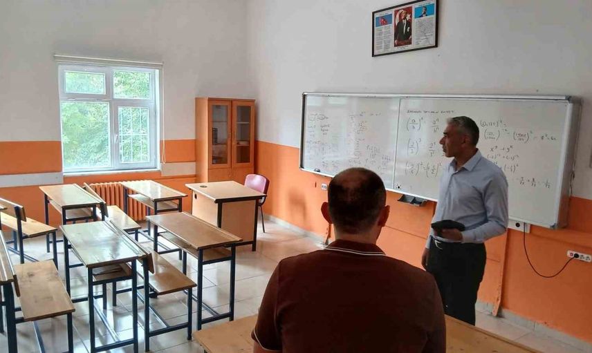 Bozkır'da eğitim denetimi: 15 Temmuz Şehitleri İmam Hatip Ortaokulu yerinde değerlendirildi