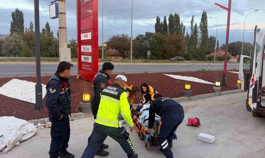 Durdurma anında haciz şoku: araçta bulunan kadın baygınlık geçirdi