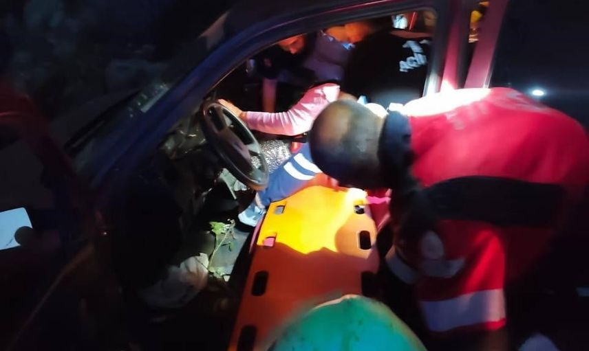 Sürücü kontrolünü kaybetti, Kocadüz Yaylası'nda araç ormana uçtu