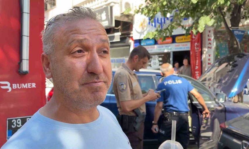 Kırklareli merkezde araçtan yükselen duman mahalleyi alarma geçirdi
