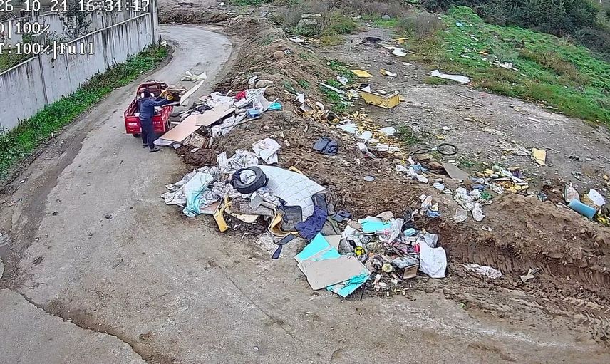 Kamera kayıtları suçu belgeledi: Çay Mahallesi'nde çevre kirliliğine ceza geldi