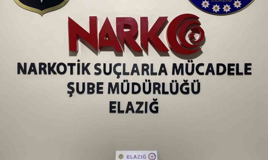 Bagajdaki iş makinesinde saklanan 1 kilo 850 gram esrar nedeniyle bir kişi tutuklandı