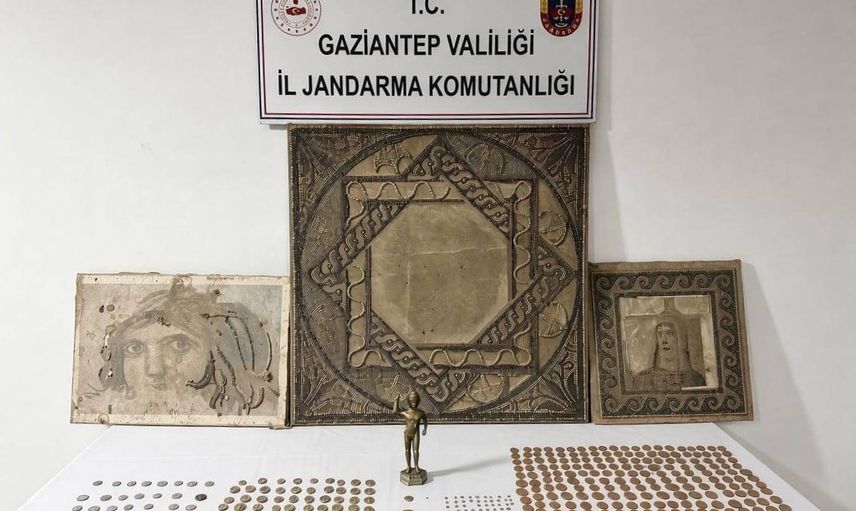 Gaziantep'te sahte antikalarla kurulan dolandırıcılık ağı deşifre edildi