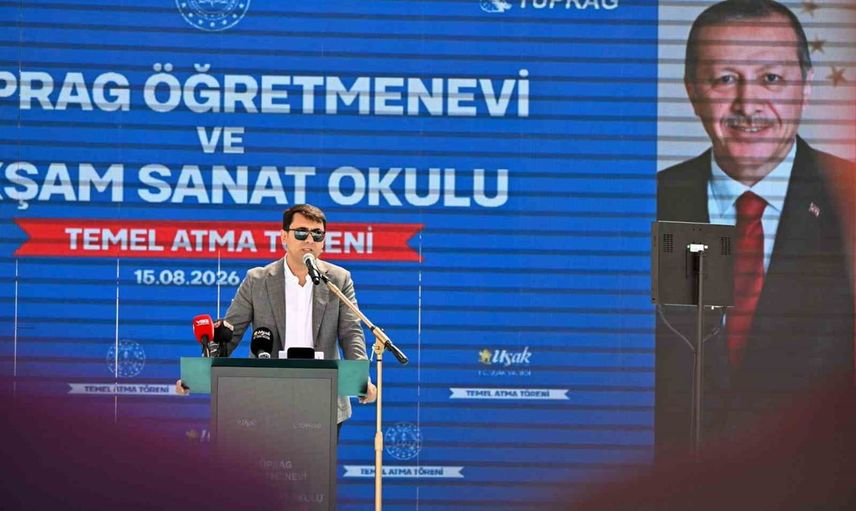 Uşak'ta eğitim ve kültüre yeni merkez: öğretmenevi ile akşam sanat okulu temeli atıldı